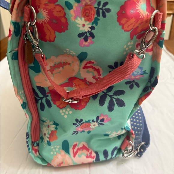 BNWT Matilda Jane Floral Convertible Backpack Diaper Bag - Picture 7 of 16